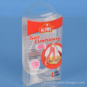 Plastic packing box for shoe